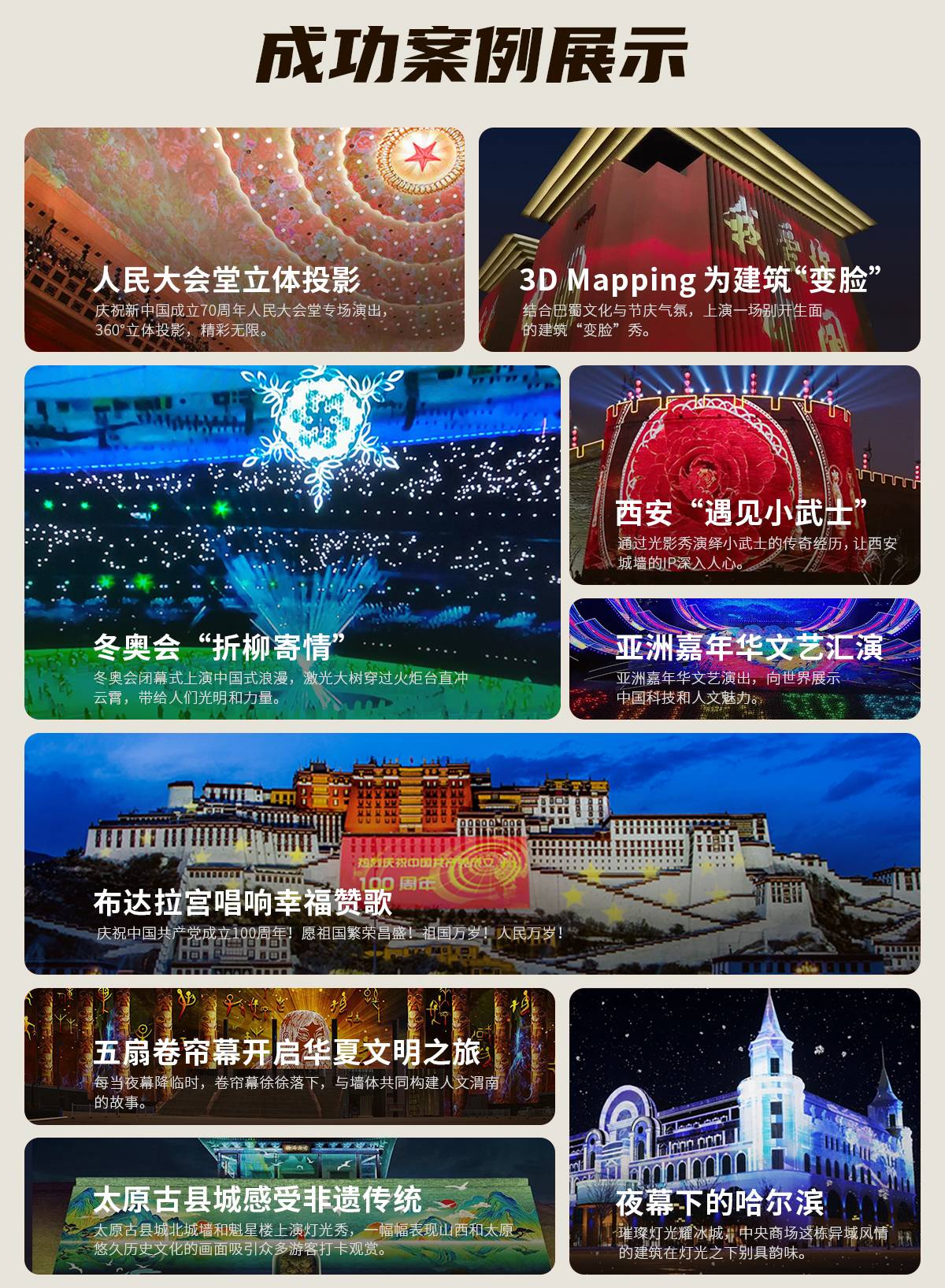 中科极光88000流明工程投影亮相2024北京朝阳灯光节(图4)