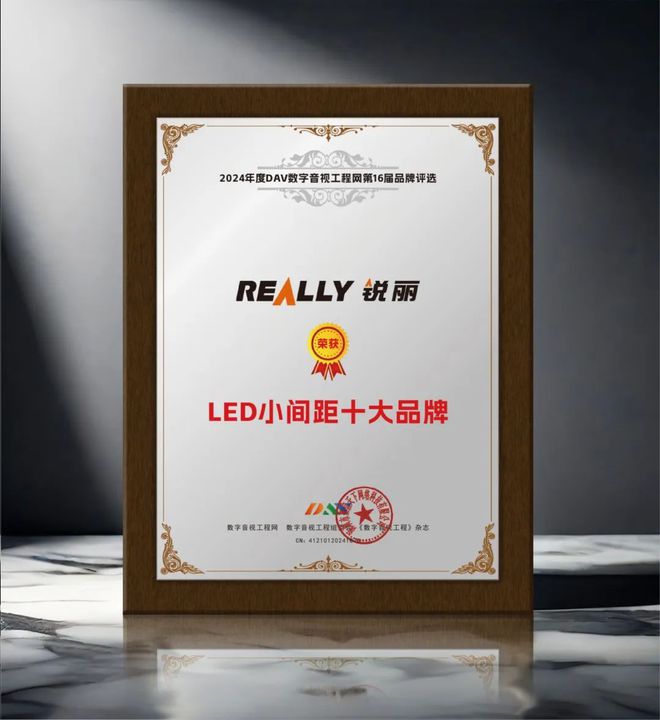 期待已久！DAV01“2024年度LED小间距十大品牌”名单公布(图12)