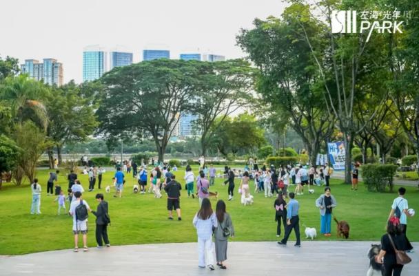 “公园+”新场景“春和景明”在左海·光年PARK具象化了！(图3)