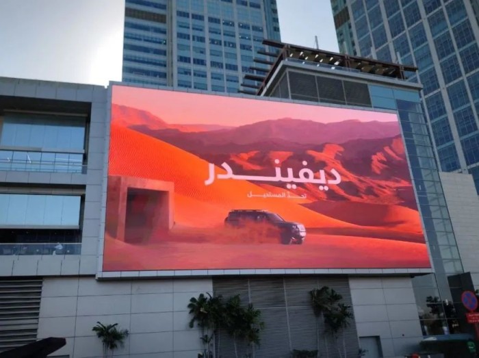 PG电子科技：阿布扎比NationTowersMall丨元亨户外高耐候大屏征服地标级场景(图3)