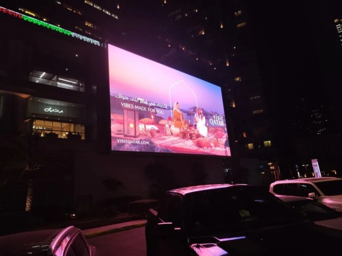 PG电子科技：阿布扎比NationTowersMall丨元亨户外高耐候大屏征服地标级场景(图6)