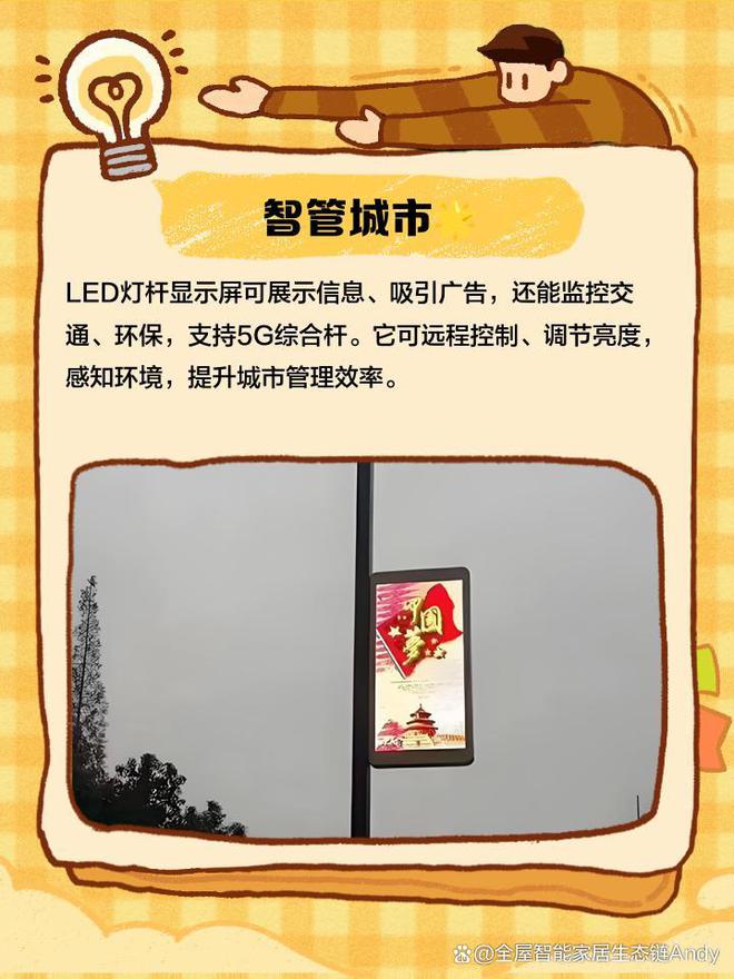 LED智慧灯杆显示屏AI灯杆屏物联网广告屏源头解决方案(图3)