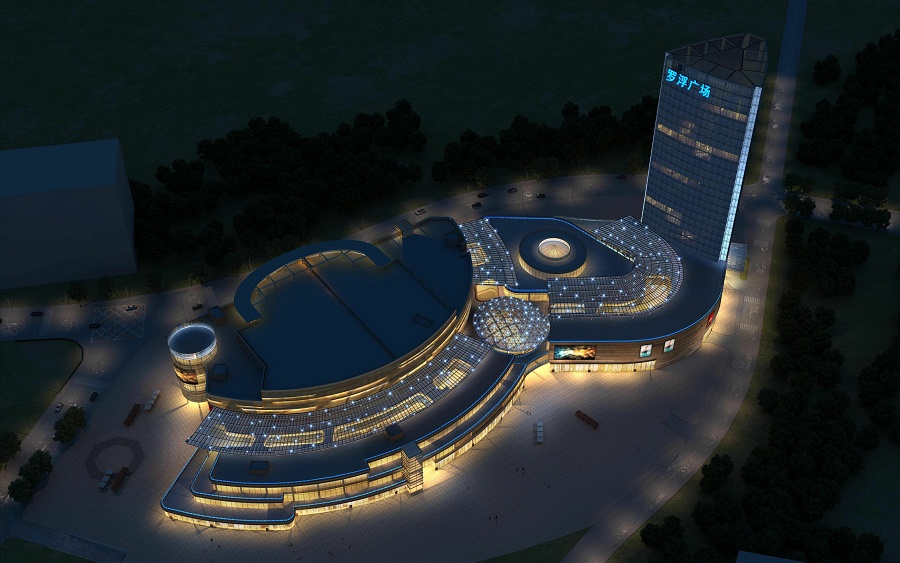 PG电子平台：四川LED景观亮化工程(图1)